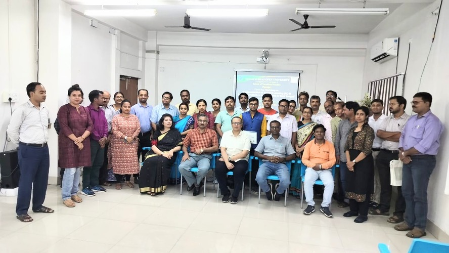 CEMCA supported Workshop on 'Implementation of Blended learning in Education Institutions including HEIs in WB' at Durgapur RC on 6-8 July 2024