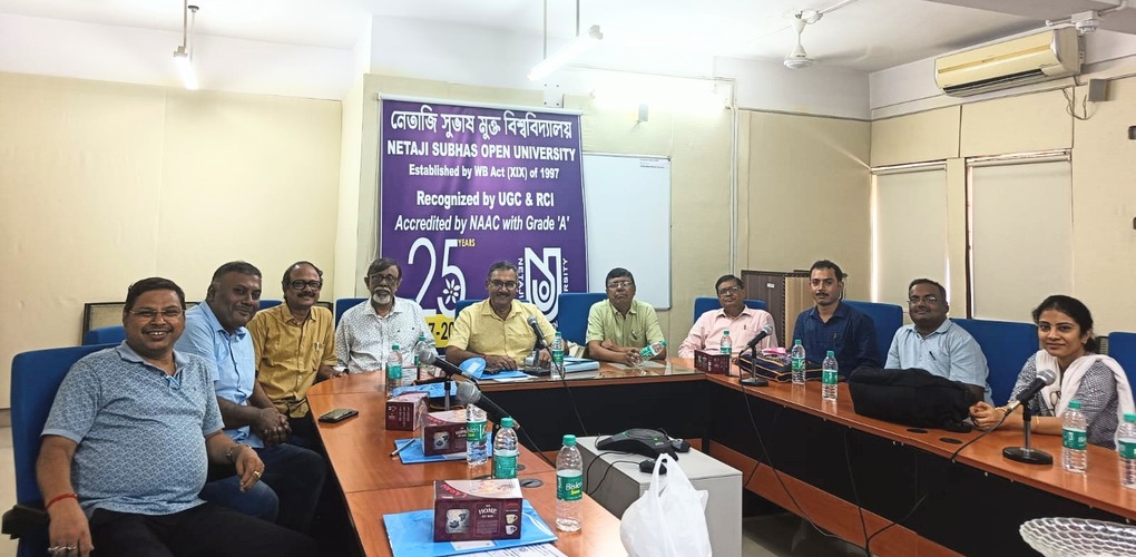 One-day Workshop on 'Implementation of NEP Curriculum (FYUP)' by Department of Commerce and Management, School of Professional Studies, NSOU on 15.07.2024