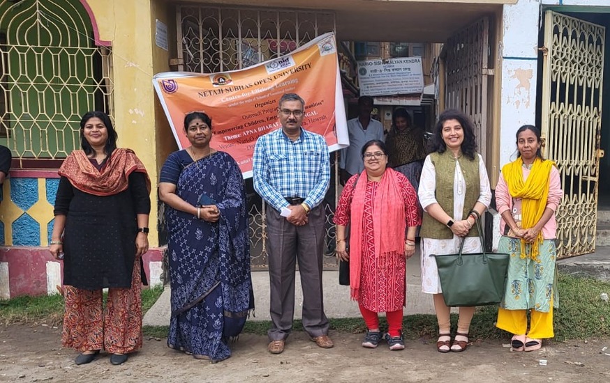 Outreach program 'Apna Bharat Jagra Bangla' titled 'Empowering Children: Empowering Community' conducted by the SVS-CLL at Nari-O-Sishu Kalyan Kendra, Howrah on 29/11/2024