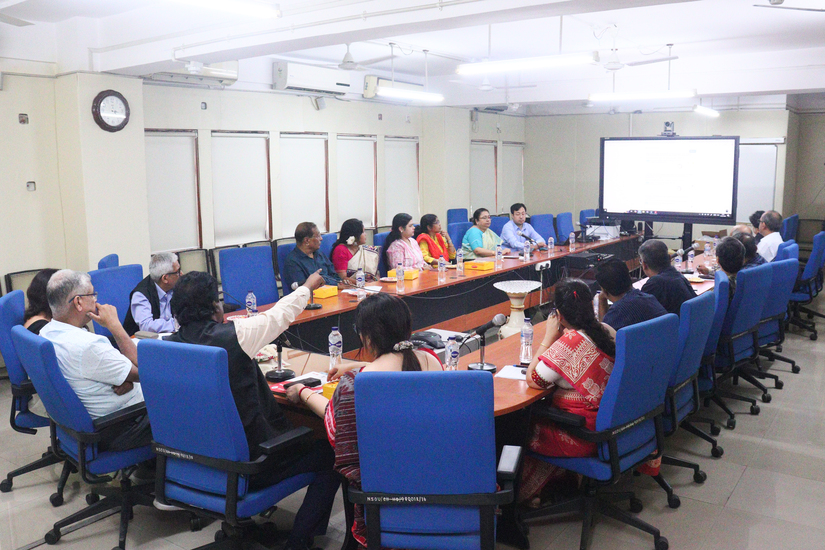 Signing Mou for Shodhganga/Shodhgangotri between INFLIBNET Centre & NSOU on 19/02/2025